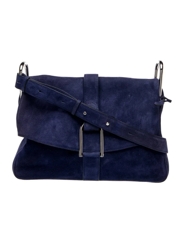 Delvaux Suede Givry in silver|gray Suede from The RealReal