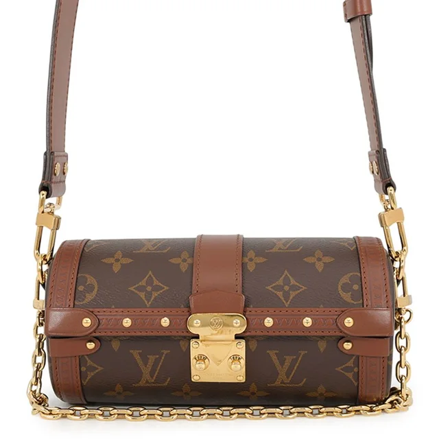 Louis Vuitton Shoulder Bag Monogram Papillon Trunk 2-Way from The Reluxe