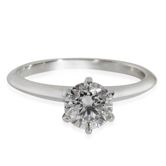 Tiffany & Co. 0.95 ct Round Brilliant Diamond Engagement Ring from myGemma