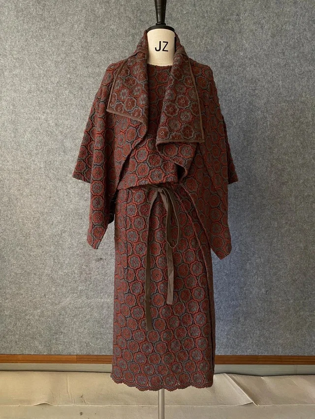 Comme des Garçons 1999 Aw Vintage 3pc in Brown in red|brown from Grailed