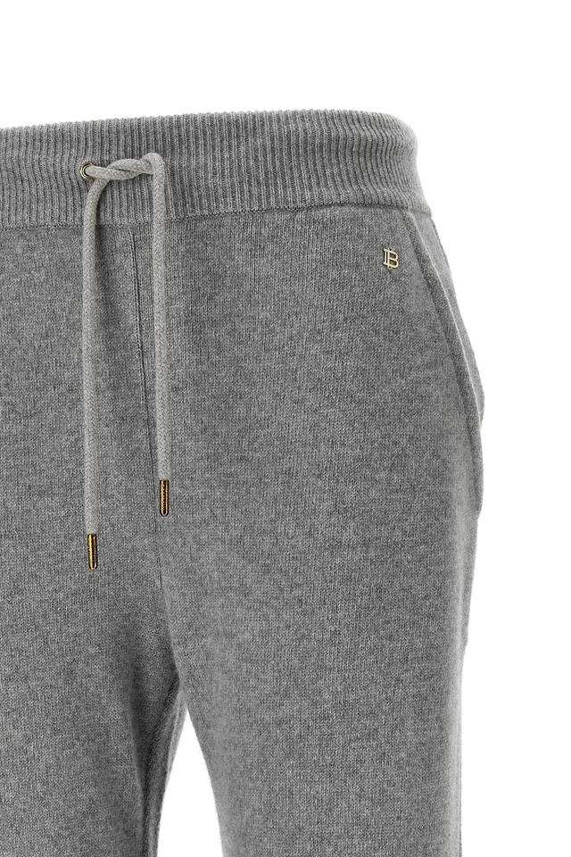 Balmain Logo Plaque Drawstring Trousers, photo 3 of 4 from SENSER