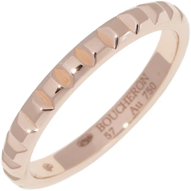 Boucheron Quatre Clou de Paris Au750 Ring Size 17 from LuxUness