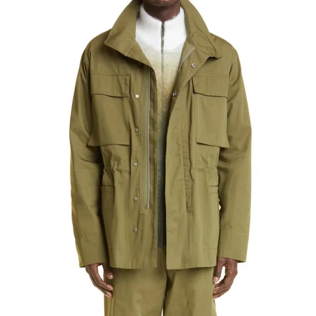 Off White Arrow Field Cotton Jacket, photo 2 of 6 from Balardi