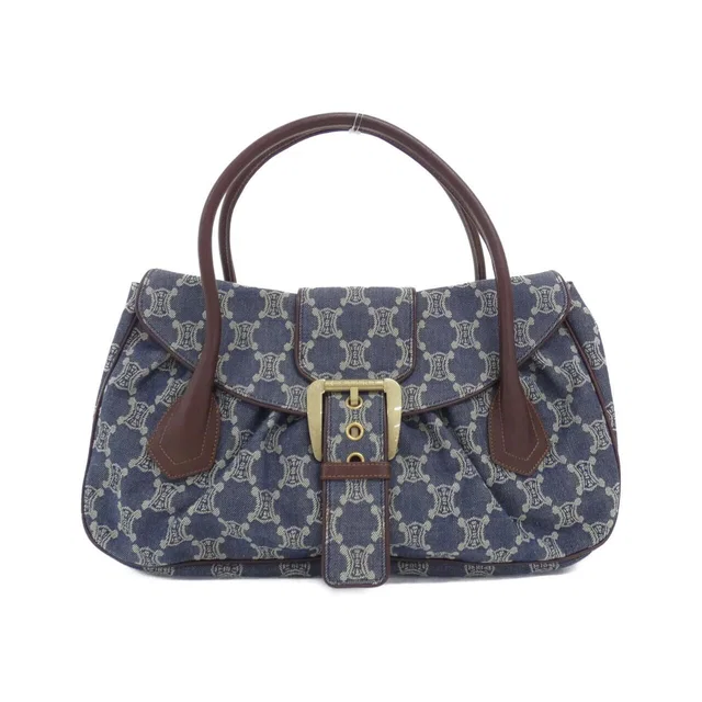 Celine Vintage Shoulder Bag in Denim from The Reluxe