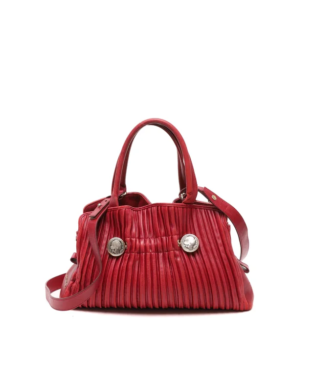 Bvlgari Pleated Chandra Handbag from A Retro Tale