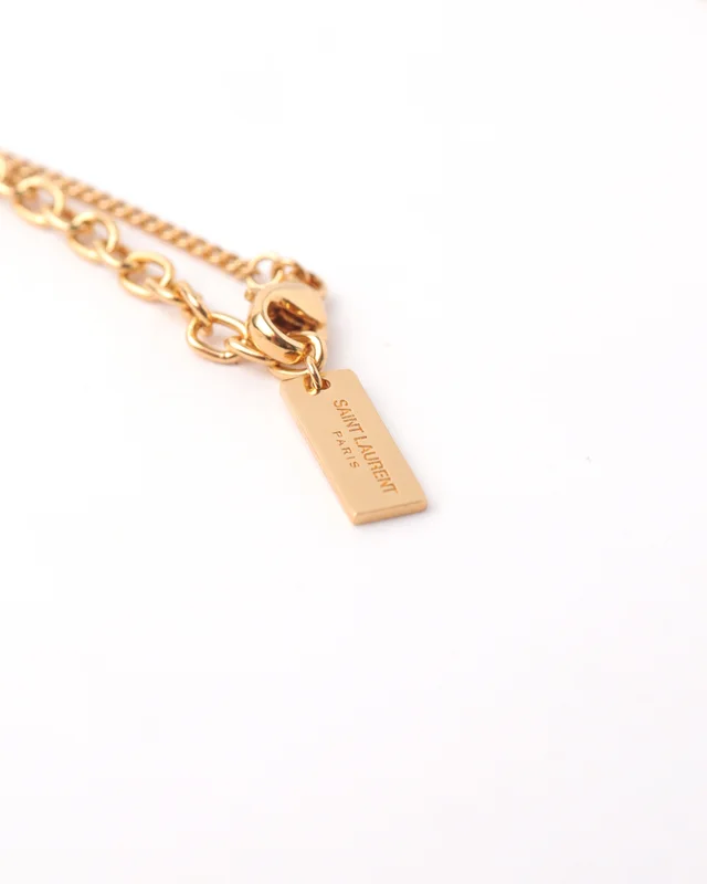 Saint Laurent Monogram Twist Necklace from A Retro Tale, photo 4 of 5