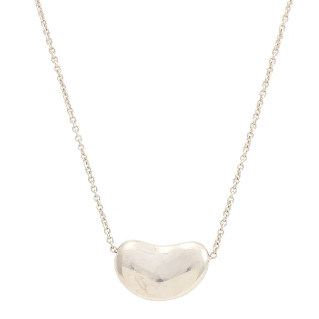 Tiffany & Co. SV925 Bean Necklace Silver in Silver from VINTAGE QOO TOKYO