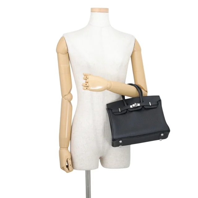 Hermès Birkin Black Togo Leather Size 25 in Black Togo leather from GALLERY RARE, photo 4 of 8
