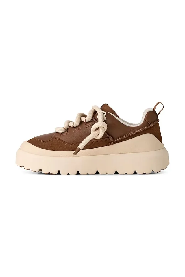 UGG Heritage Utility leather low-top sneakers, photo 3 of 5 from SENSER