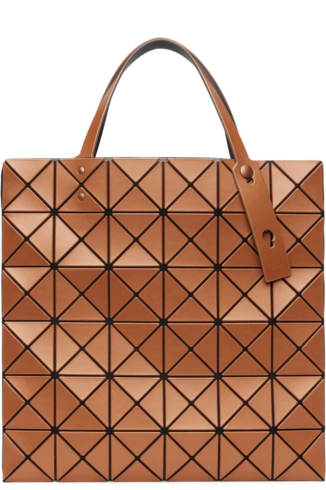 BAO BAO ISSEY MIYAKE Orange Lucent Metallic Tote, image 1 of 1 from SSENSE