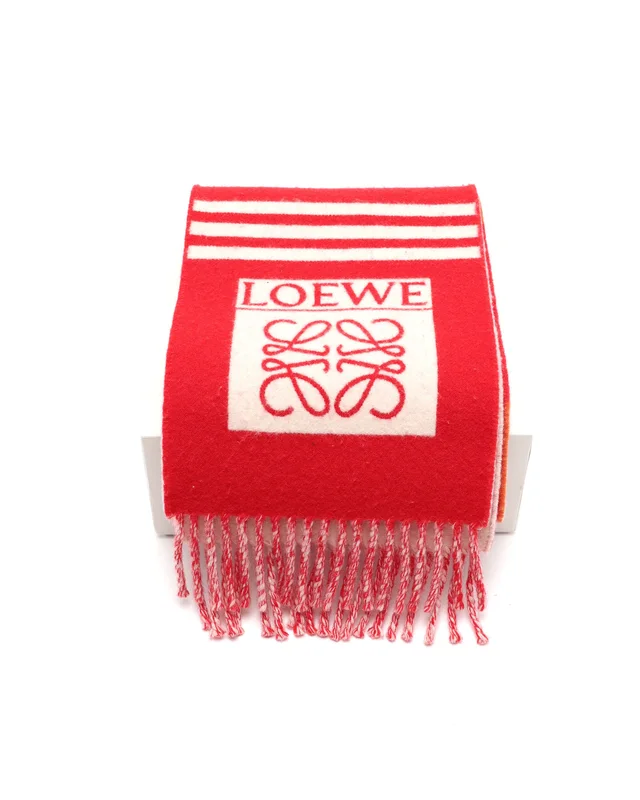 Loewe Wool Cashmere Scarf in Cashmere from A Retro Tale, photo 3 of 4