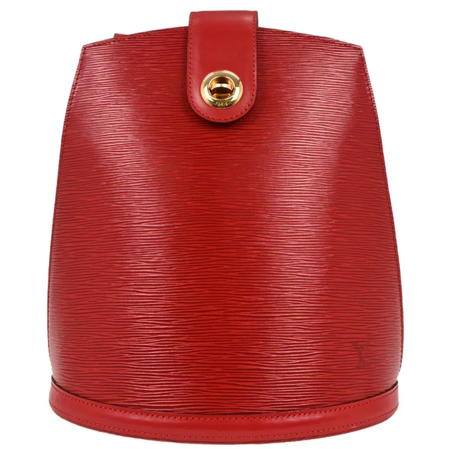 Louis Vuitton Red Epi Cluny Shoulder Bag M52257 in Red Leather from AMORE Vintage Tokyo