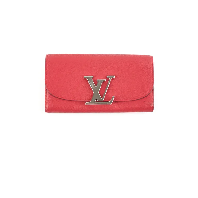 Louis Vuitton Dark Pink Long Wallet in Pink Leather from The Purse Affair