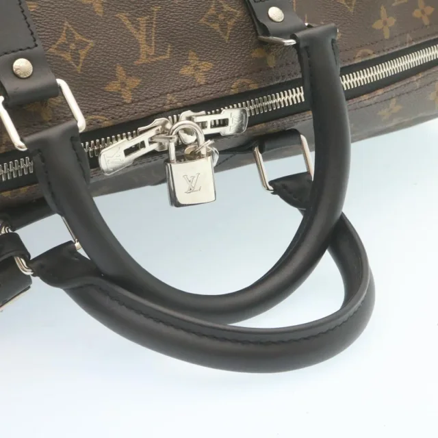 Louis Vuitton Keepall Bandouliere Monogram Canvas Brown Bag in Brown Coated canvas from HEWI, photo 7 of 23