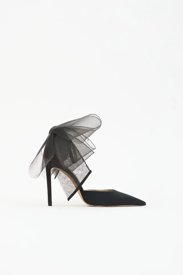 Jimmy Choo Grosgrain Averly Bow Heel from VSP Consignment