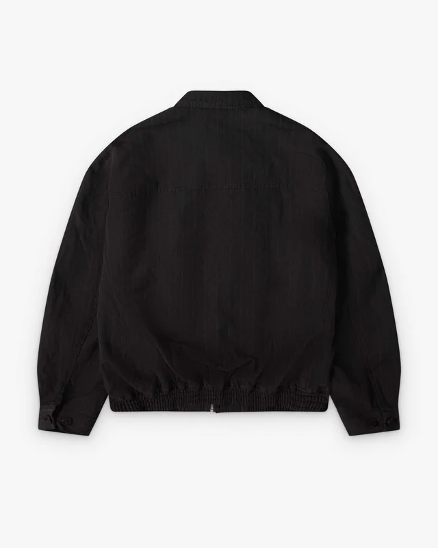 Comme des Garçons Homme Pinstripe Bomber Jacket, photo 2 of 2 from SENSER