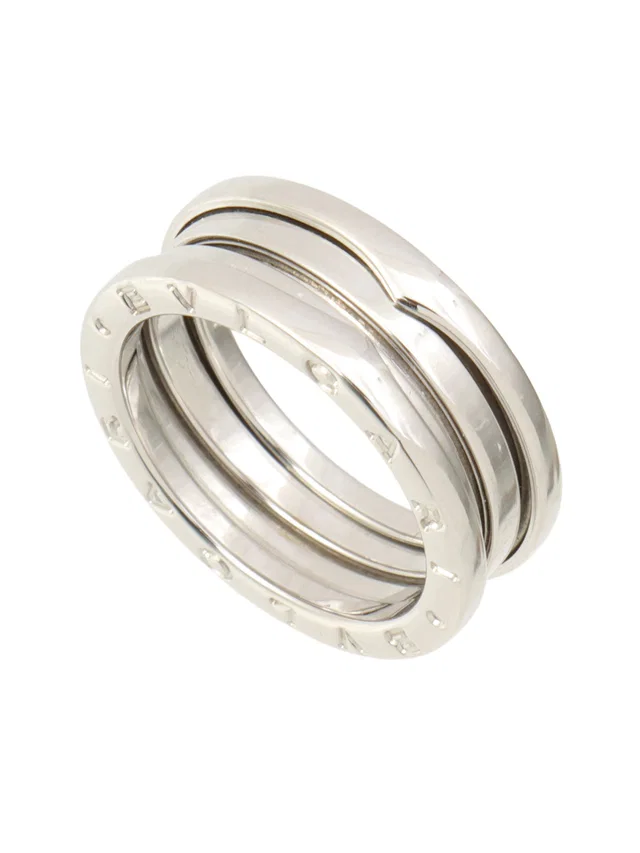 Bvlgari 18K B.zero1 Ring #51.5 Silver in Silver from VINTAGE QOO TOKYO