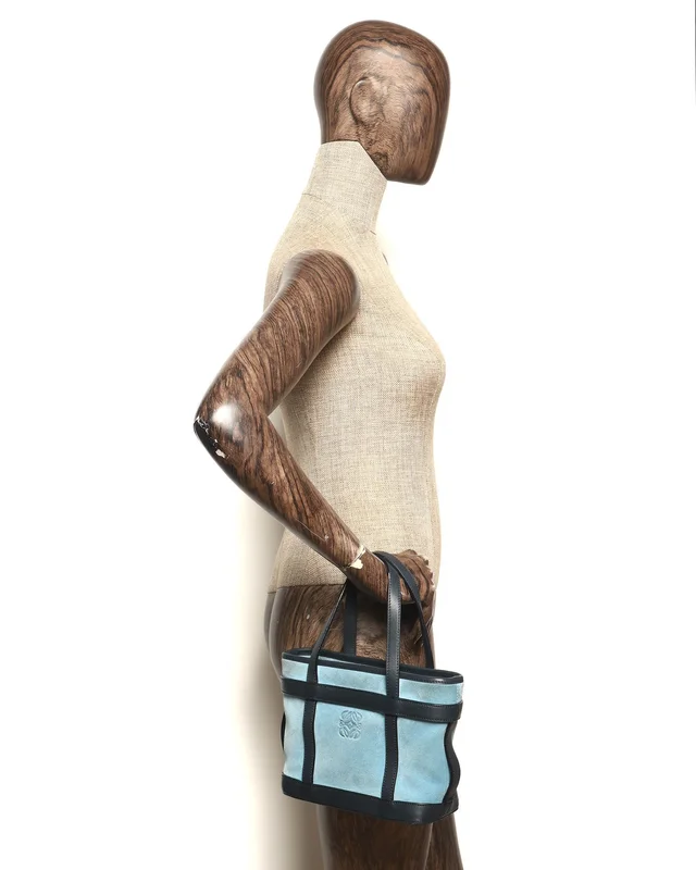 Loewe Small Anagram Suede Tote Bag in Suede from A Retro Tale, photo 10 of 10
