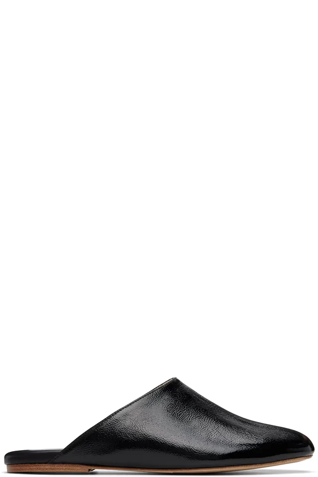 A.P.C. Black 'Les Mules' Slip-on Loafers, image 1 of 1 from SSENSE