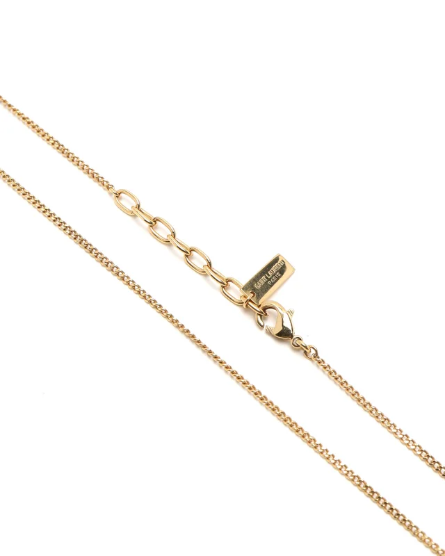 Saint Laurent Monogram Twist Necklace from A Retro Tale, photo 4 of 4