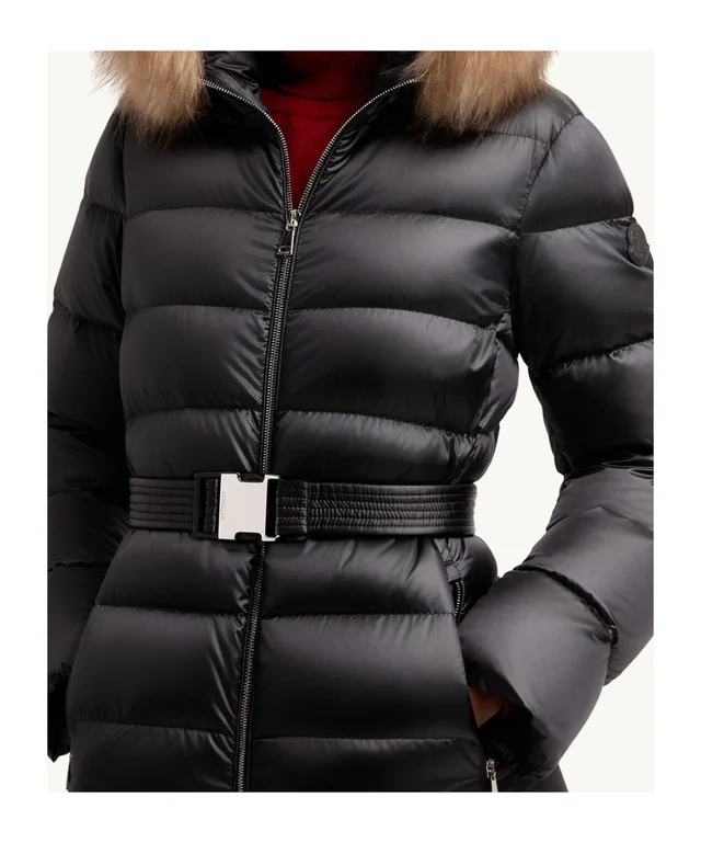 Moncler Cupidones Shearling-Trimmed Short Down Jacket, photo 6 of 8 from SENSER