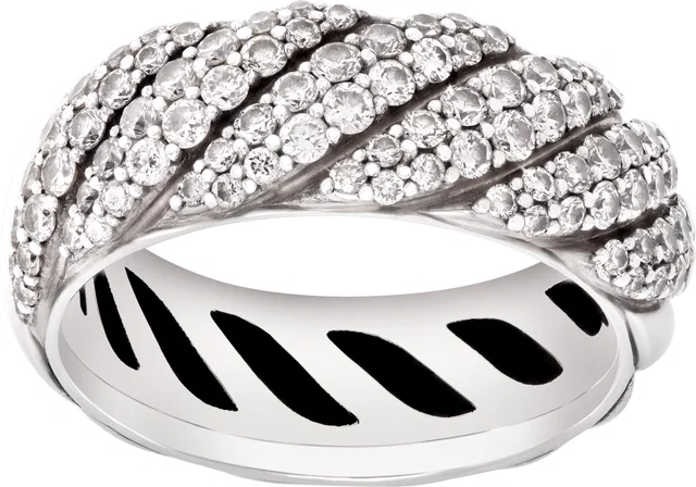 David Yurman Cable Ring in Silver Sterling Silver from Gray And Sons