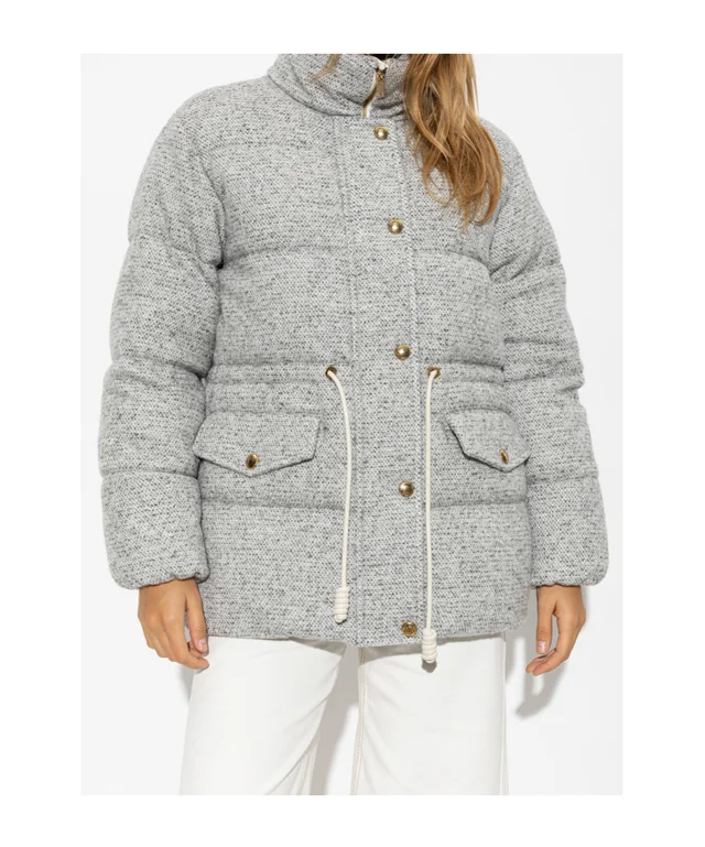 Moncler Diaphanes Textured Down Jacket, photo 2 of 4 from SENSER