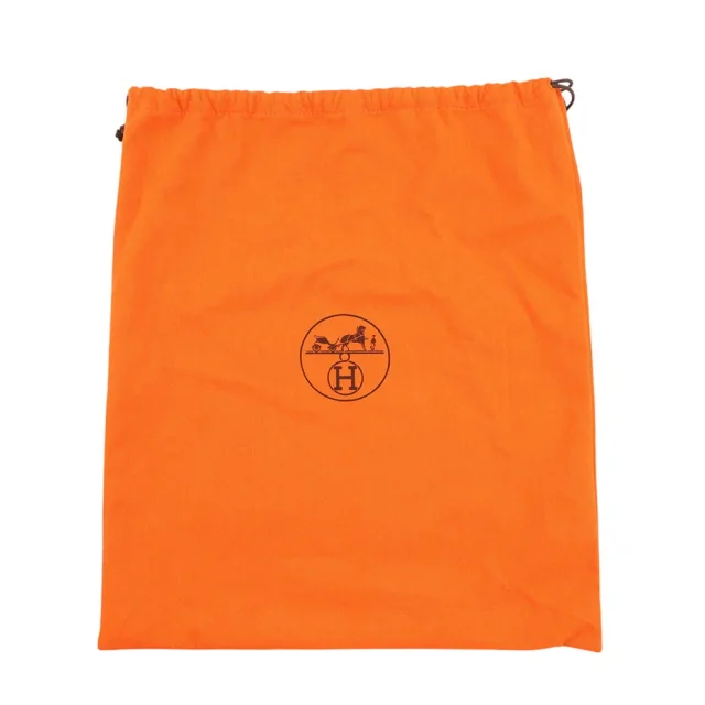 Hermès Plume Orange Chevre Myzore Goatskin Size Mini in Orange Goatskin from GALLERY RARE, photo 12 of 12