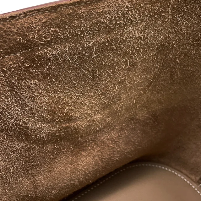 Hermès In the loop Etoupe Taurillon Clemence Swift Leather Size 18 in Taupe Clemence leather from GALLERY RARE, photo 9 of 14