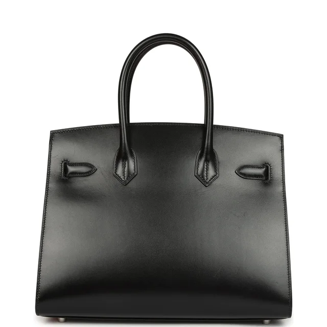 Hermès Birkin Sellier 30 Black Box Palladium Hardware in Black Calfskin from Madison Avenue Couture, photo 4 of 9