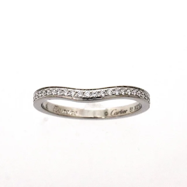 Cartier Ring Ballerina Platinum Diamond from The Reluxe