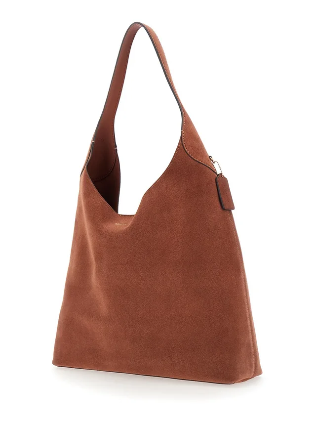COACH Shoulder Bag 'Brooklyn' with Brown Leather Details for Women in Brown 100% Cow, photo 4 of 10 from Gaudenzi Boutique