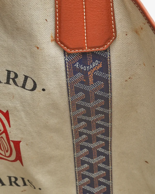 Goyard Belharra Tote Bag in Canvas from A Retro Tale, photo 12 of 17