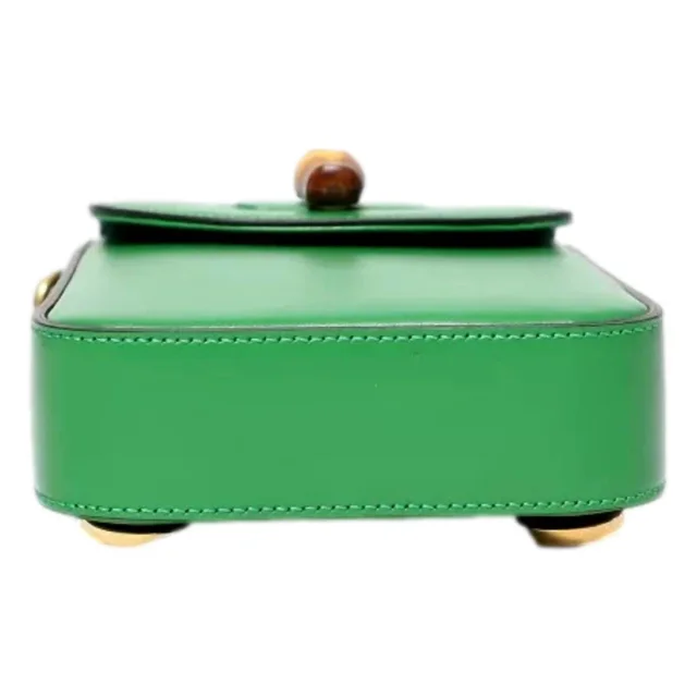 Gucci Bamboo Mini Handbag in Leather from Snagged&Bagged, photo 7 of 10