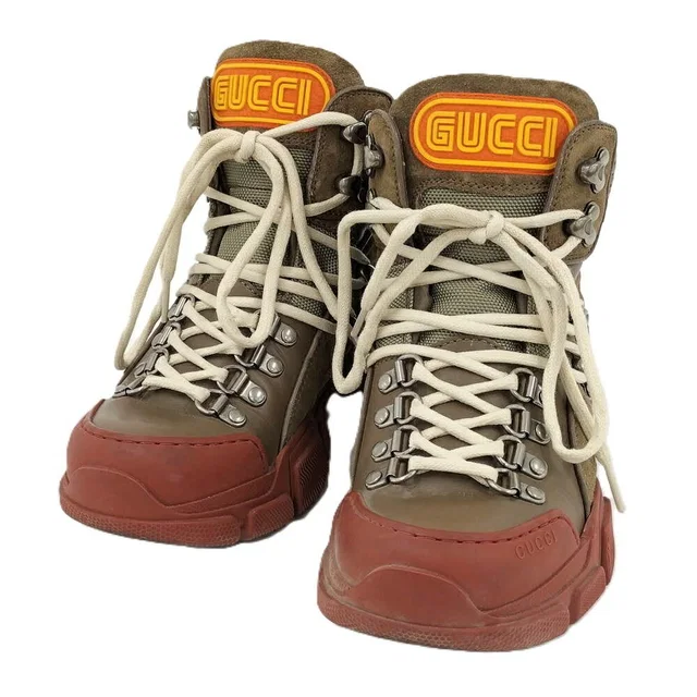 Gucci Flashtrek High-Top Sneakers from The Reluxe