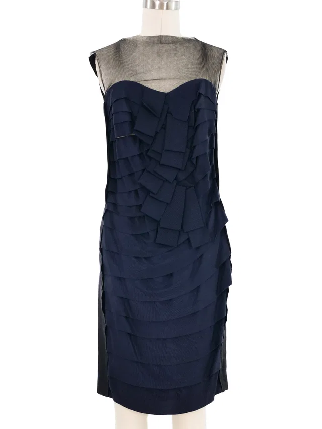 2008 Lanvin Ribbon Dress in Silk from Arcade Vintage