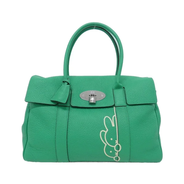 Mulberry Bayswater HH9036 736 Bag in R527/LAWN GREEN / SILVER hardware calf from KOMEHYO
