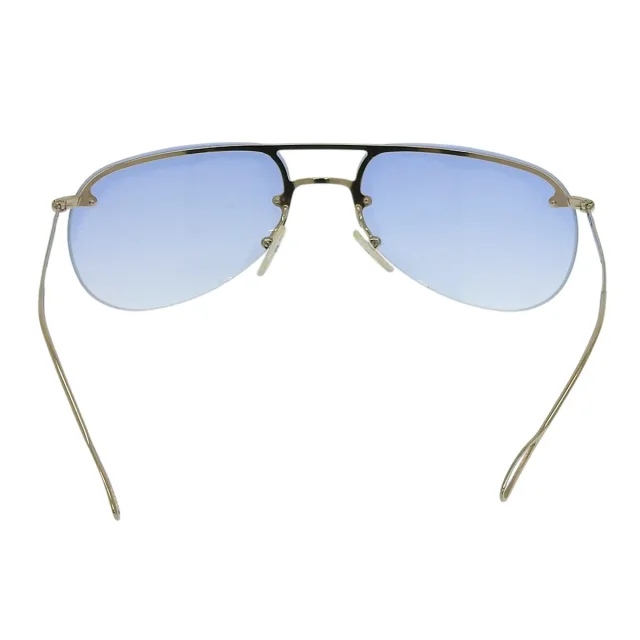Gucci Side Logo Sunglasses Blue/Gold in Blue from VINTAGE QOO TOKYO, photo 3 of 10