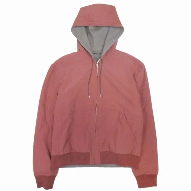 Hermès Hoodie Outer Hooded Cashmere Lining 50 Brown in Brown Nylon from The Reluxe