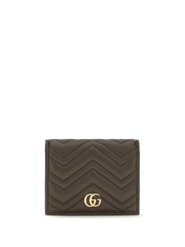Gucci Marmont Wallet — Brown Lamb Ovis Aries in Brown Lambskin from HEWI