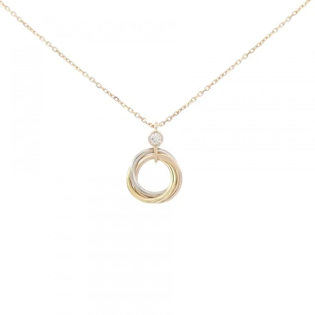 Cartier Trinity Necklace Pink in Pink from The Reluxe