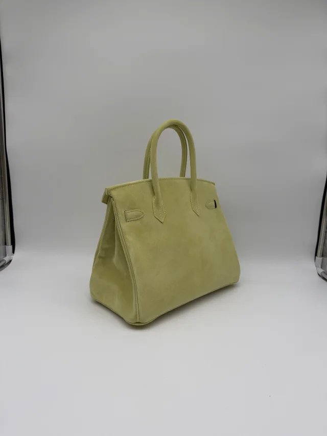 Hermès Birkin 30 Tilleul Doblis Permabrass Hardware from Luxury Promise, photo 6 of 11