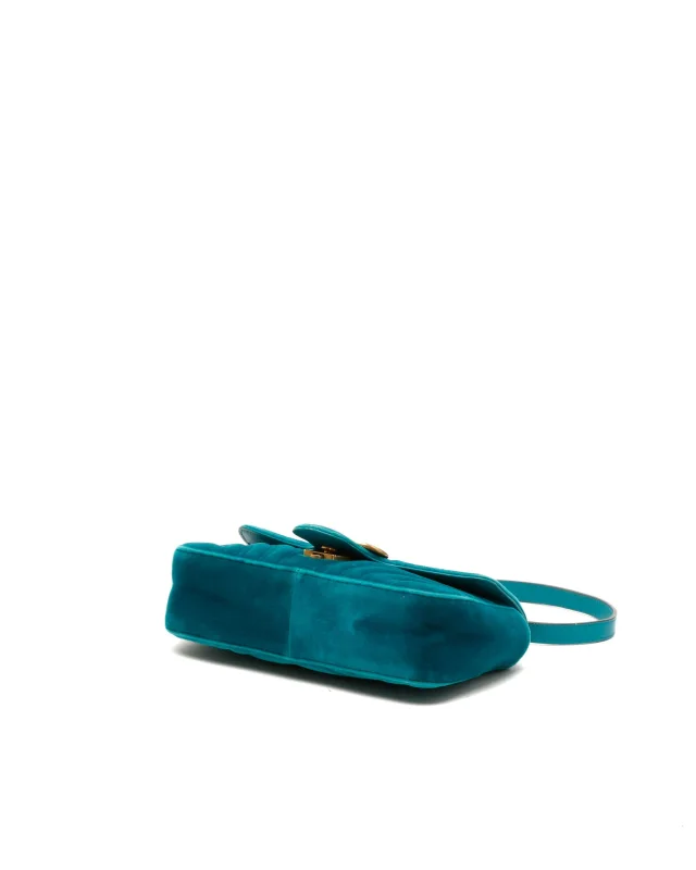 Gucci Small Velvet Marmont Bag in Velvet from A Retro Tale, photo 5 of 7