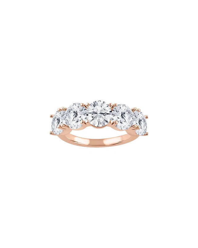Lab Grown Diamonds 14K Rose Gold 3.00 ct. tw. Lab-Grown Diamond Ring, image 1 of 1 from Rue La La
