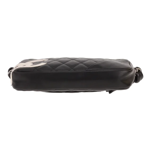 Chanel Cambon shoulder or handbag in Black Leather from Collector Square, photo 2 of 4