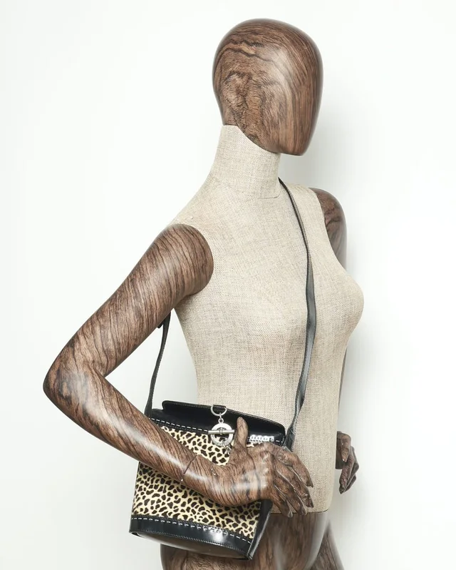 Celine Leopard Pony Bucket Bag in Leather from A Retro Tale, photo 8 of 9