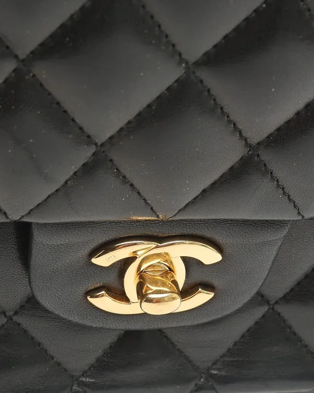 Chanel Classic Medium Double Flap Bag in Woven leather from A Retro Tale, photo 7 of 11