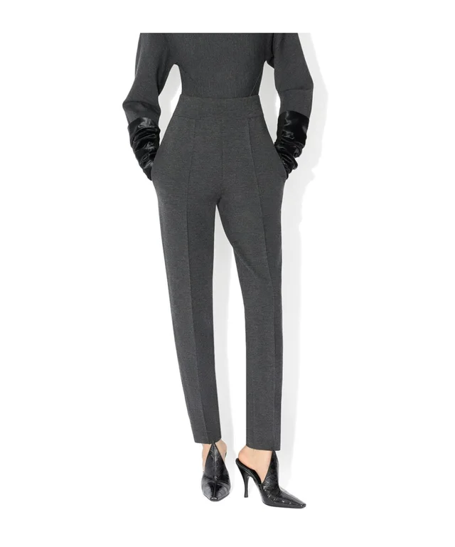 Alaia TAPERED WOOL PANTS, photo 2 of 4 from SENSER