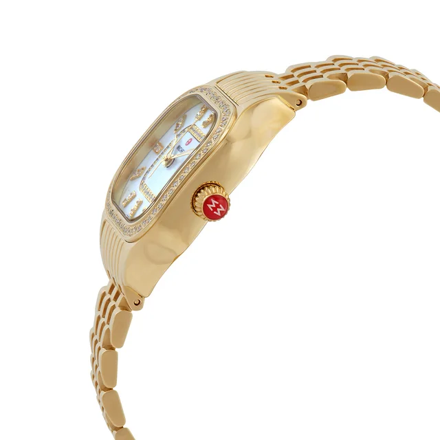 Michele Meggie Quartz Diamond Mother of Pearl Dial Ladies Watch MWW33B000003, photo 2 of 3 from Jomashop