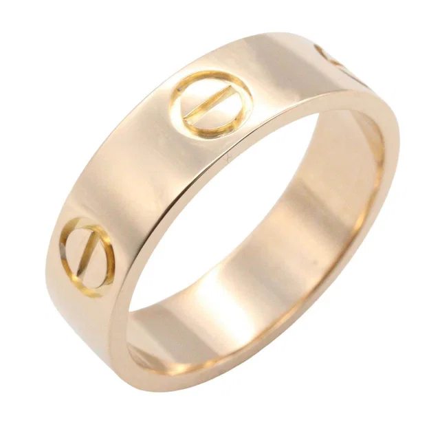 Cartier Love Au750 Ring Size 11 from LuxUness